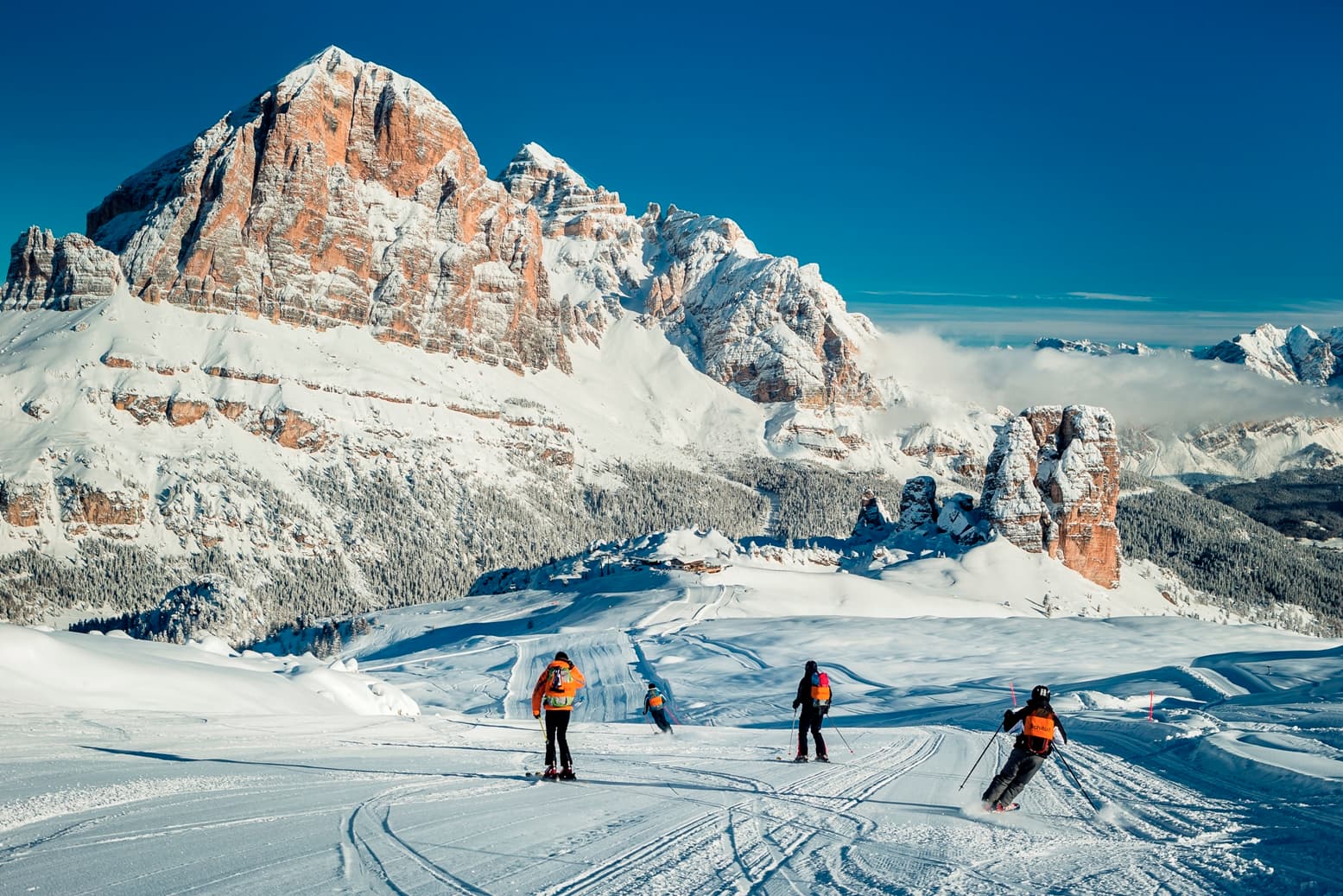 Cortina d'Ampezzo síelés