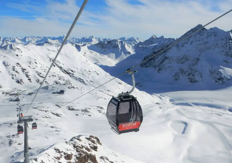 Pitztal sípálya