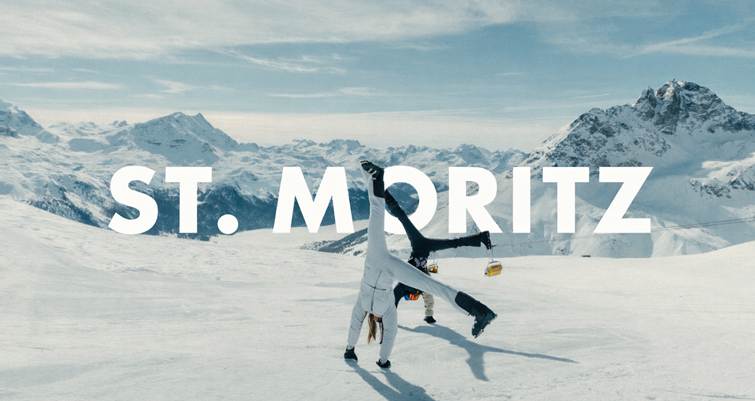 St. Moritz téli táj